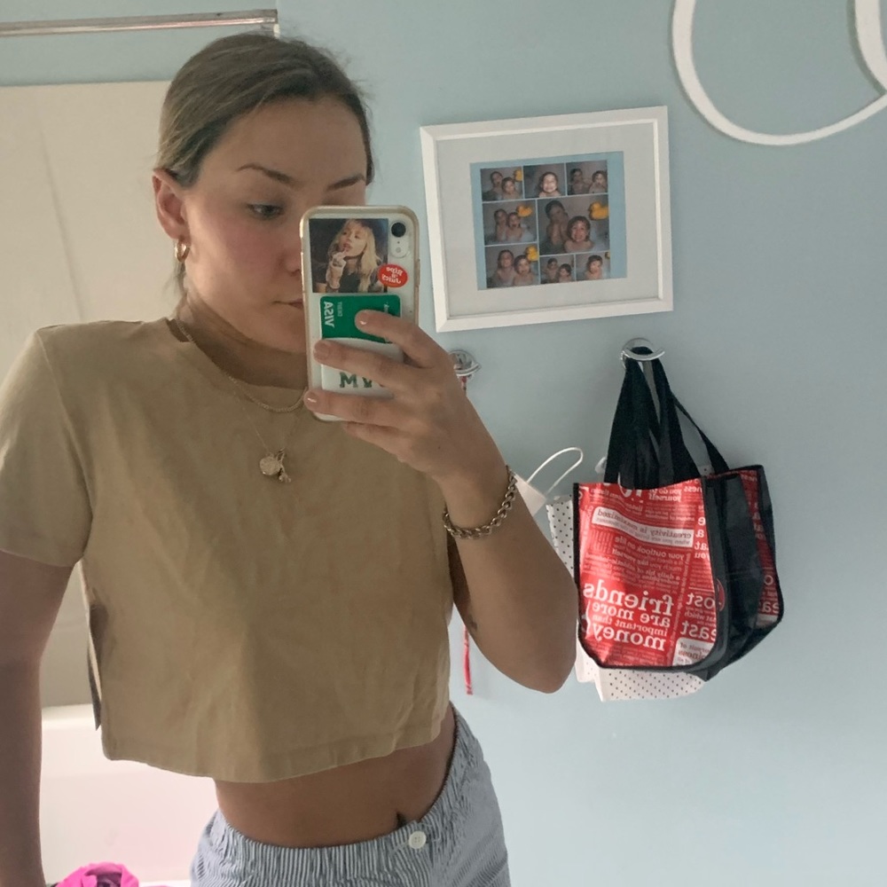 crop tshirt NWT